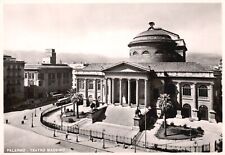 Vintage Postcard Real Photo Palermo Teatro Massimo Vittorio Emanuele Opera House picture