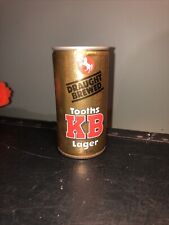 Tooths KB Lager Can Empty Steel Air Can. Rare “ Draught Brewed” Not Aust. Export picture
