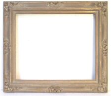  WHITEWASH / GILDED  GREAT QUALITY FRAME FOR PAINTING 24 X 20 INCH  ( j-19) picture
