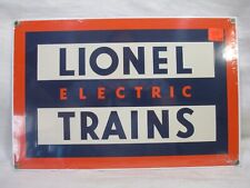 Lionel Electric Trains Porcelain Enameled Sign by Ande Rooney picture