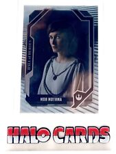 2017 Topps Star Wars Masterwork Hall of Heroes Mon Mothma HH-3 /249 Silver picture