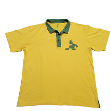 Donald Duck Polo Shirt 2XL Gold Men Everyday Simple Casual Basic Norm Retro picture