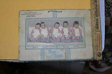 1936 Brach's Inc. Hastings Nebraska Calendar Dionne Quintuplets Rare picture