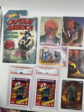 Marvel Universe Super Villains #81 Red Skull PSA 10 & 9 MEGA LOT picture