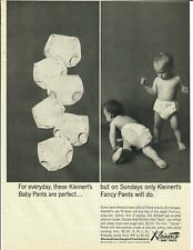 1963 Kleinert's Baby Pants Vintage Print Ad On Sundays Only Fancy Pants Will Do picture