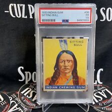 1933 Goudey Indian Gum #38 Sitting Bull (PSA 1.5 ) Sioux Chief picture