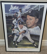 HAND SIGNED WHITEY FORD & ANGELO MARINO AUTOGRAPHED #326/1500 LITHOGRAPH picture