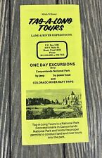 Vintage Mitch Williams Tag A Long Tours Land And River Expeditions Brochure  picture