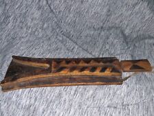 Rare Antique/Vintage Hand Fordged African Tribal Witch Doctors Knife Wood Sheath picture