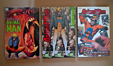 ANIMAL MAN Vol. 1-3 - Complete Grant Morrison run - DC Vertigo - Paperback picture