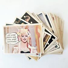 LOT OF 63 Topps 1968 LAUGH IN TRADING CARDS, STICKERS, FOLDEES ++ Vintage Goldie picture