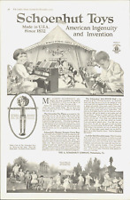 1919 SCHOENHUT Toys antique PRINT AD circus kids children big top picture