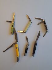Lot of vintage pocket Knives, Need TLC, Imperial, Sabre,  Colonial,CKO Hammer, ? picture