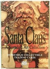 Vintage 1994 Santa Claus Christmas Collectible Trading Card Complete Set Sealed picture