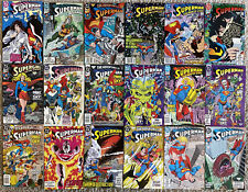 Superman 1992 Series Lot #1 DC comic  series from the 1990s picture