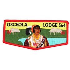 Osceola Lodge 564 Flap Southwest Florida Council Patch Boy Scouts BSA OA FL picture