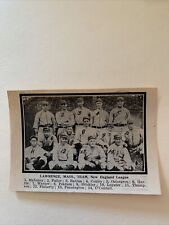 Lawrence Barristers MA New England Lg George Brickley 1915 Baseball Team Picture picture