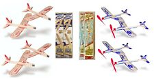 Guillow's Balsa Wood Flying Toy Airplanes, Four Twin Packs, 8 Planes SMU-32-52-2 picture