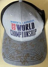 2022 Team USA Women's Lacrosse World Championship signed cap hat Taylor Cummings picture