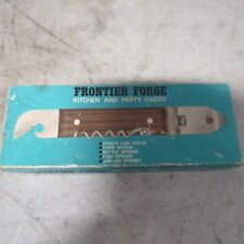 Frontier Forge Kitchen and Party Caddy Vintage Japan Robinson Knife Co. J-3119 picture