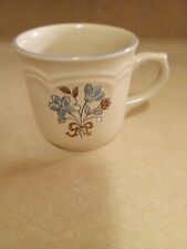 Cordella Stoneware Coffee Mug Tea Cup Bluet Floral Pattern Japan Made Vintage  picture