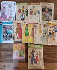 vintage sewing patterns women lot of 11 Butterick Simplicity McCalls 1970s 1960s picture