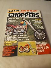 Vintage 1976 August, Choppers Magazine, Special Issue, Harley Davidson Story  picture