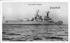 U.S.S. West Virginia  1950s OLD PHOTO picture