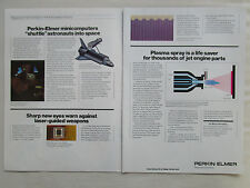 3/1980 PUB PERKIN ELMER MINICOMPUTERS SPACE SHUTTLE LASER WARNING RECEIVER AD picture