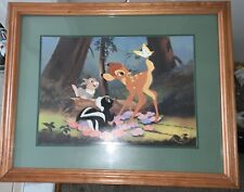 Walt Disney's 1997 BAMBI Framed Exclusive Commemorative Lithograph picture