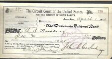 Minnehaha National Bank Sioux Falls S.Dakota 1904 picture