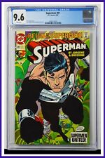 Superman #81 CGC Graded 9.6 DC September 1993 White Pages Comic Book. picture
