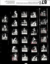 LD323 1988 Original Contact Sheet Photo ERIC PLUNK A'S - TIGERS LOU WHITAKER picture