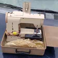 Elna  sewing machine with Case Model 722010 untested picture