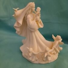 Vtg Roman Inc. Millennium Joyful Promise Figurine 1998 Mary Baby  Jesus Angels picture