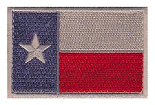TEXAS TX STATE FLAG SUBDUED LONE STAR HOOK PATCH picture