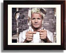 16x20 Framed Hells Kitchen Autograph Promo Print - Gordon Ramsay Chef picture
