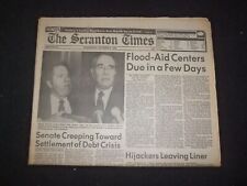 1985 OCT 9 THE SCRANTON TIMES NEWSPAPER - SENATE SETTLEMENT DEBT CRISIS- NP 8326 picture