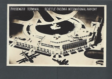 Real Photo Post Card Ca 1956 Seattle Tacoma WA Int'l Airport picture