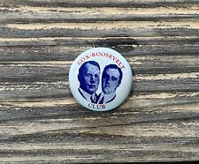 Vintage 1” Cox Roosevelt Club Political Pin Reproduction I picture