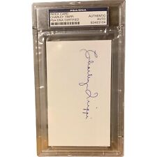 Charley Trippi Pro Football Hall of Fame PSA/DNA Index Autograph  picture