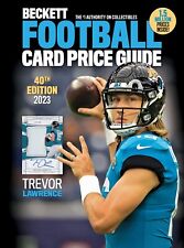 New 2023 Beckett FOOTBALL CARD Annual Price Guide 40th Edition w/TREVOR LAWRENCE picture