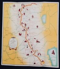 Original 1949 Pictorial and Centennial Map of the Discovery of the Mother Lode i picture
