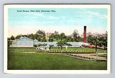 Cincinnati OH-Ohio, Eden Park Green Houses, Antique Vintage Postcard picture