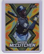 ANDREW MCCUTCHEN 2017 TOPPS FIRE MLB CARD SERIAL #'D 82/299 PIRATES NICE picture