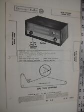 1950's Sams Photofact ALTEC LANSING Model  304A  BIS picture