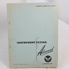 Army Air Force 1944 Instrument Flying Advanced Radio Aids Restricted Technical  picture