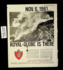 1962 Royal-Globe Insurance Property Vintage Print Ad 22497 picture
