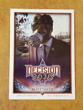 2020 Decision 2020 Matt Gaetz Wearing Gas Mask #396.2  picture