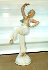Antique German Art Deco SCHAUBACH KUNTS Porcelain Ballerina, RESTORED, 9
